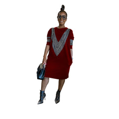 Women's Casual Loose Dress for Fall/Winter