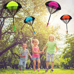 Children's Hand-Powered Parachute Toy for Outdoor Fun