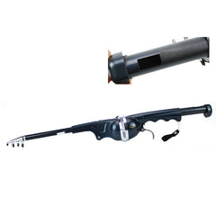 Portable Folding Fishing Rod with Built-in Reel