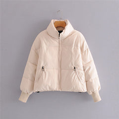 Casual Loose Women's Cotton Jacket for Fall/Winter