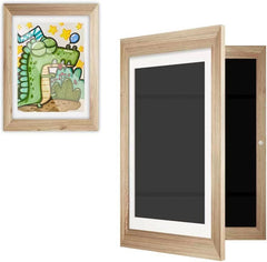 2023 Kids Art Frames with Wooden Storage Box