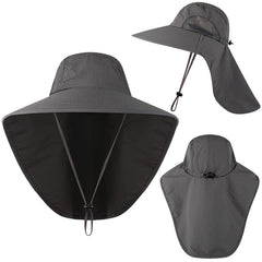 Outdoor Women's Fisherman Sun Hat with Neck Cover