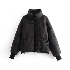 Casual Loose Women's Cotton Jacket for Fall/Winter