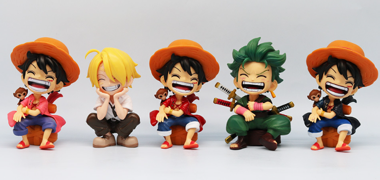 13cm Roronoa Zoro Figure Model Toy for Kids (One Piece)