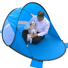 Automatic Pop-Up Beach Tent for UV Protection