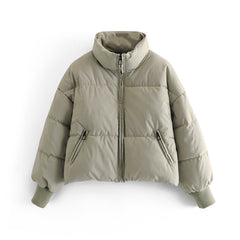 Casual Loose Women's Cotton Jacket for Fall/Winter