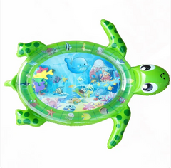 Inflatable Sea Turtle Baby Water Play Mat
