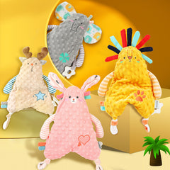 Kawaii Bunny Ears Baby Comfort Towel and Teether Toy