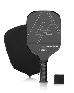 Pickleball Paddle Carbon Fiber 16MM Carbon Fiber Pickleball Paddle with High Grit & Spin Sure-Grip Handle Polypropylene Honeycomb Core Lightweight Pickle Ball Paddle