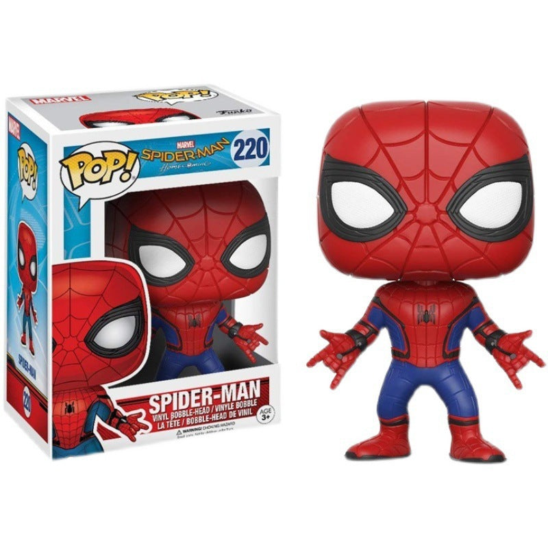 Funko Pop Avengers Spider-Man Figures 220 & 222