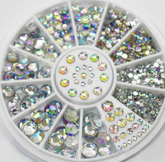 Wholesale Nail Art Supplies - Round Colorful Sequins