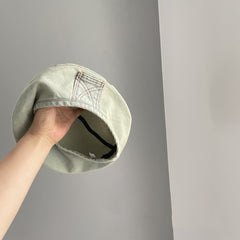 Girls' Denim Beret Hat for Spring, Autumn, Summer