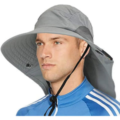 Outdoor Women's Fisherman Sun Hat with Neck Cover