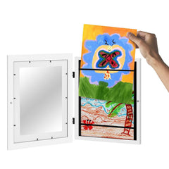 2023 Kids Art Frames with Wooden Storage Box