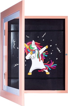 2023 Kids Art Frames with Wooden Storage Box