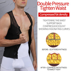 Men's Slimming Body Shaper Waist Trainer and Vest