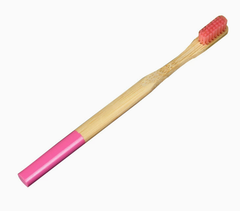 Bamboo Toothbrush with Custom Logo and Kraft Paper Box