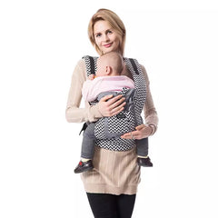 Compact Baby Carrier with Storage Bag for All Seasons