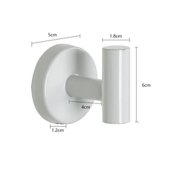 304 Stainless Steel No-Drill Hook for Bathroom & Kitchen