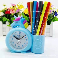 Bee Design Alarm Clock - Creative Cartoon Desk Clock