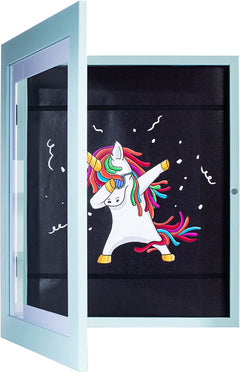 2023 Kids Art Frames with Wooden Storage Box