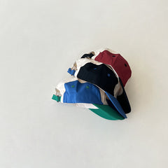 Korean Style Children's Alphabet Peaked Cap for Spring/Fall