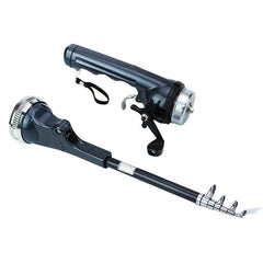 Portable Folding Fishing Rod with Built-in Reel