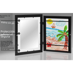 2023 Kids Art Frames with Wooden Storage Box
