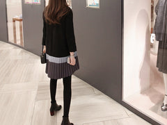 Maternity Dress, Loose Plus Size Sweater Dress