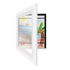 2023 Kids Art Frames with Wooden Storage Box