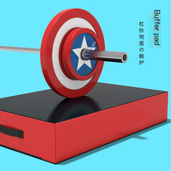 Weightlifting Barbell Cushion Pad for Gym Floor