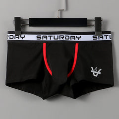 Soft and Breathable Men's Elastic Boxer Shorts