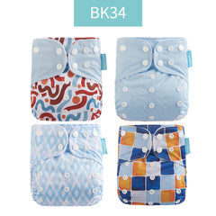 Happyflute Baby Cloth Training Pants - 4 Pack Washable